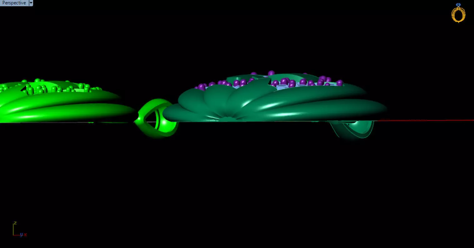 Paved Pumpkin Pendant for Halloween 3D print model_25