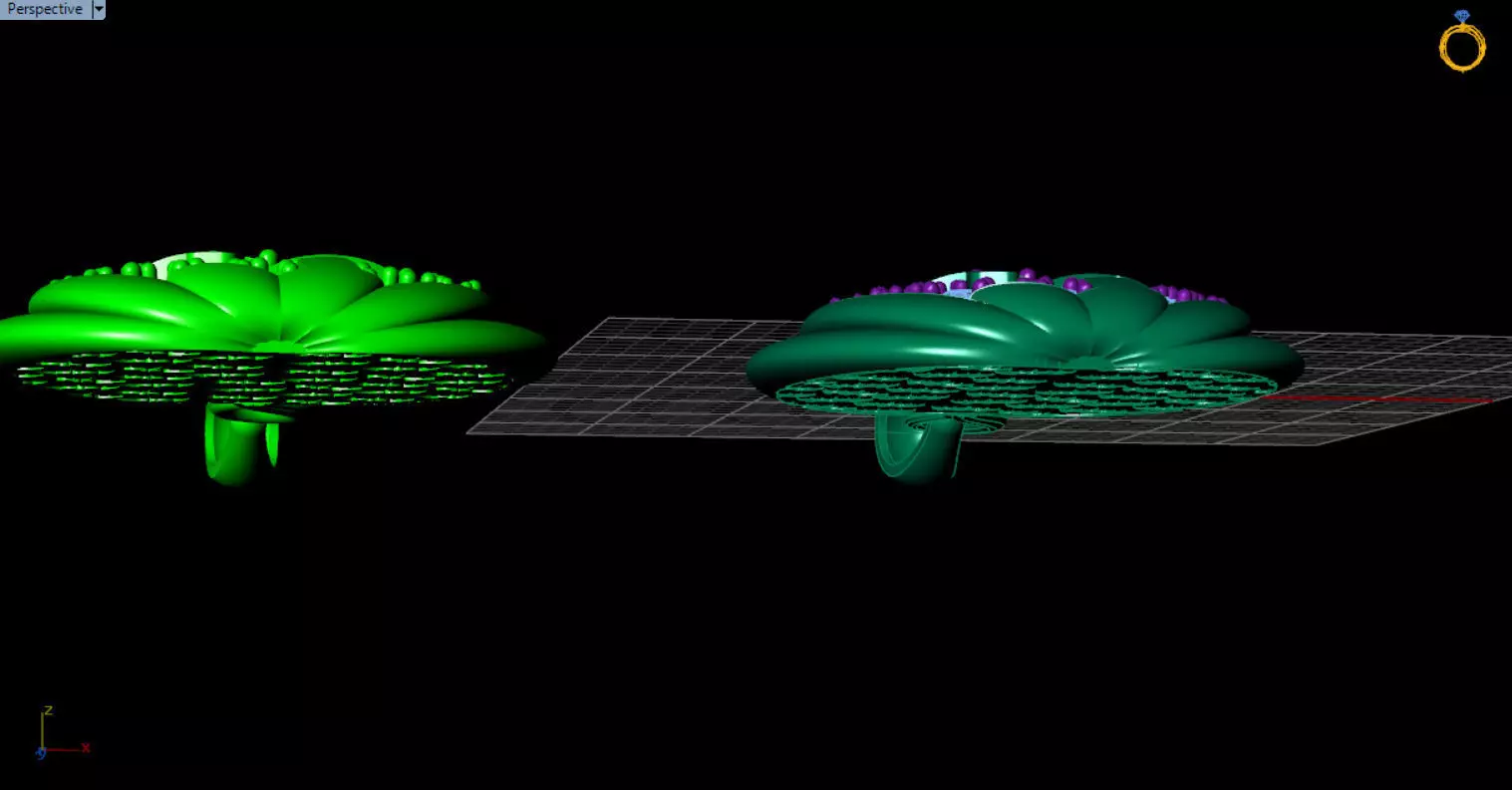 Paved Pumpkin Pendant for Halloween 3D print model_71