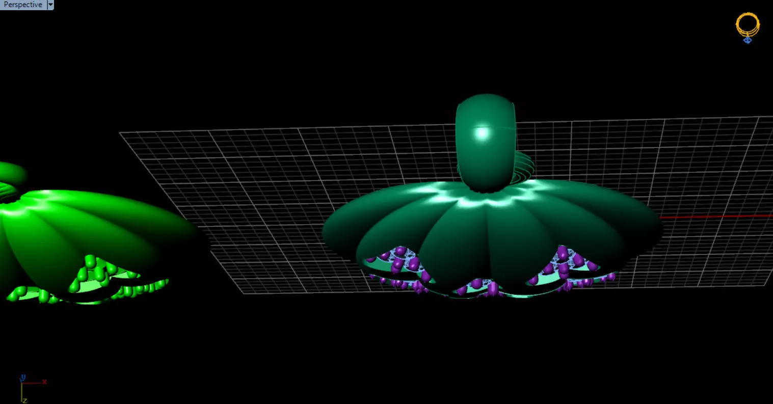 Paved Pumpkin Pendant for Halloween 3D print model_60