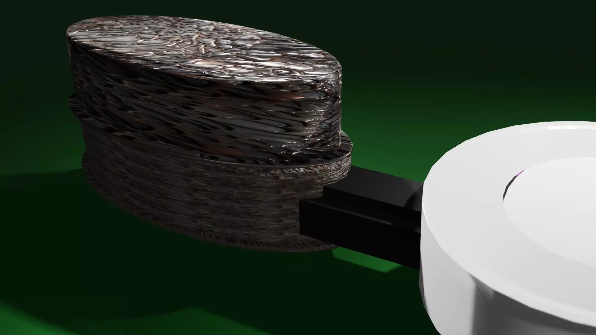 Crystal Stone Villa 3D model_9