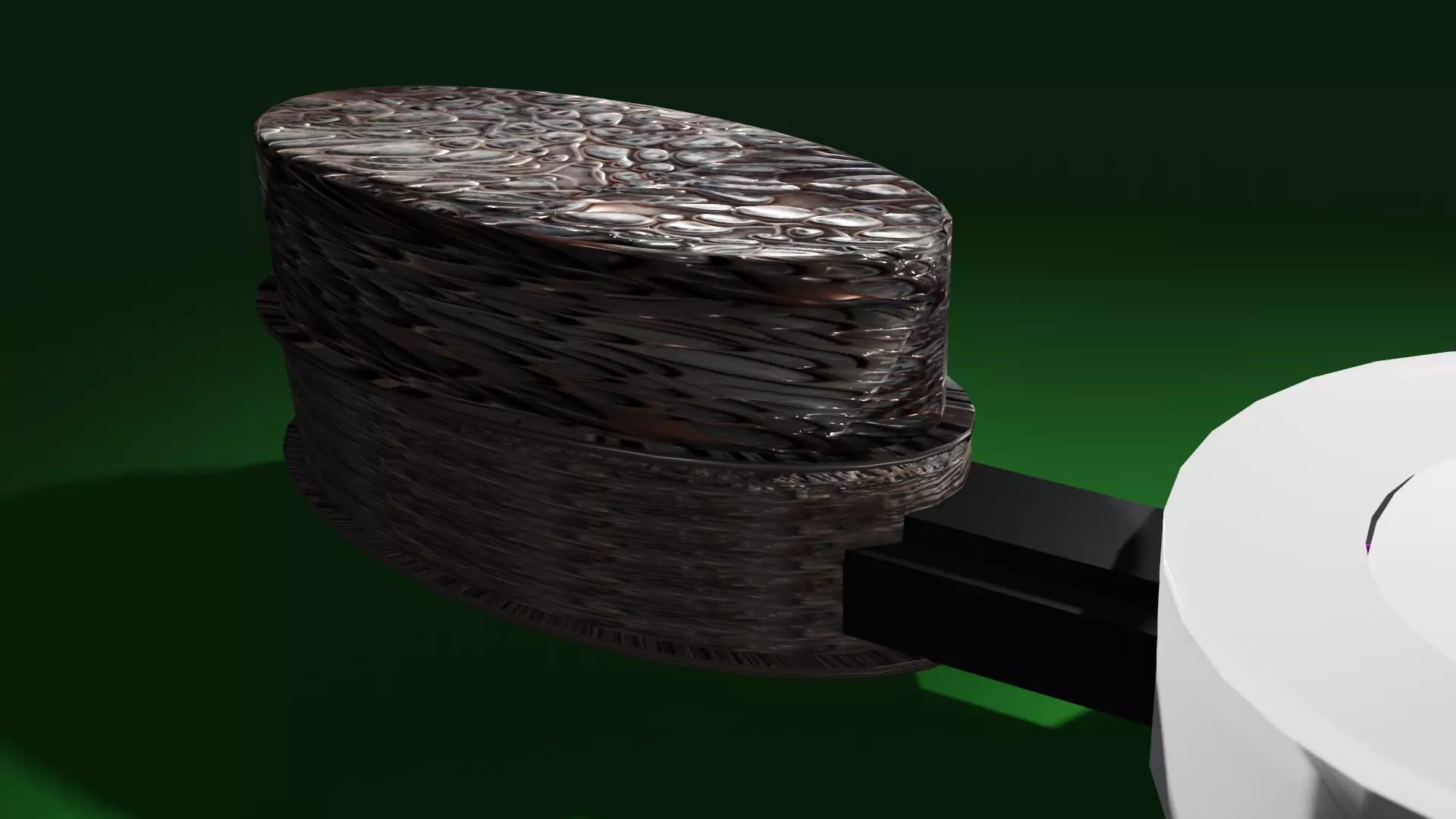 Crystal Stone Villa 3D model_8