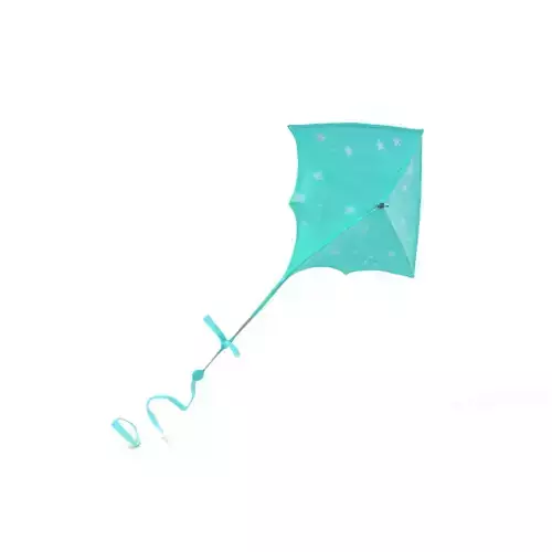 Aqua Star Kite model pack Low-poly 3D model