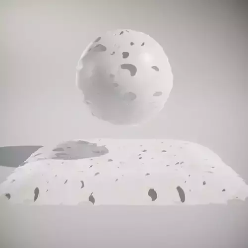 HQ PBR Textures Set Moon Surface Porous