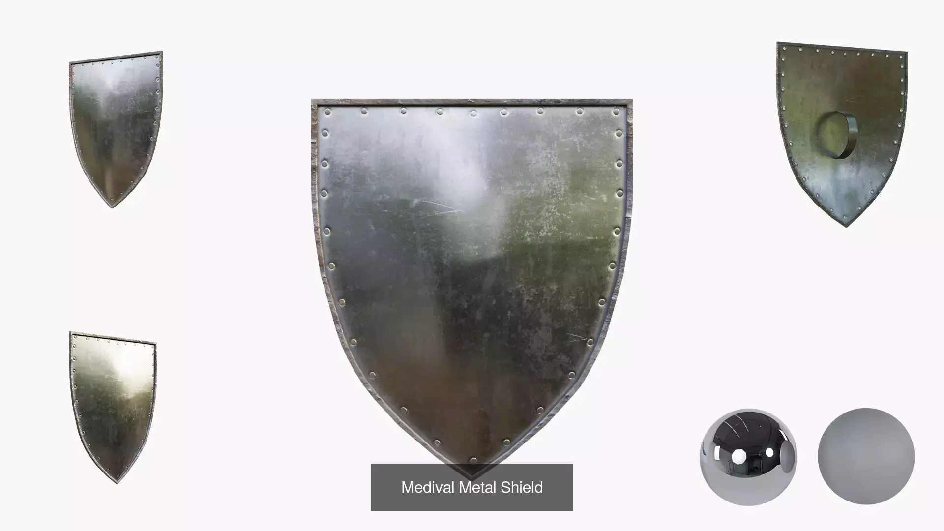 Shields 3D Model Collection_6