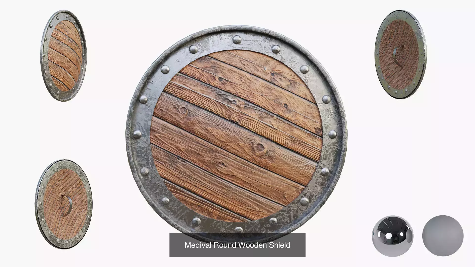 Shields 3D Model Collection_12