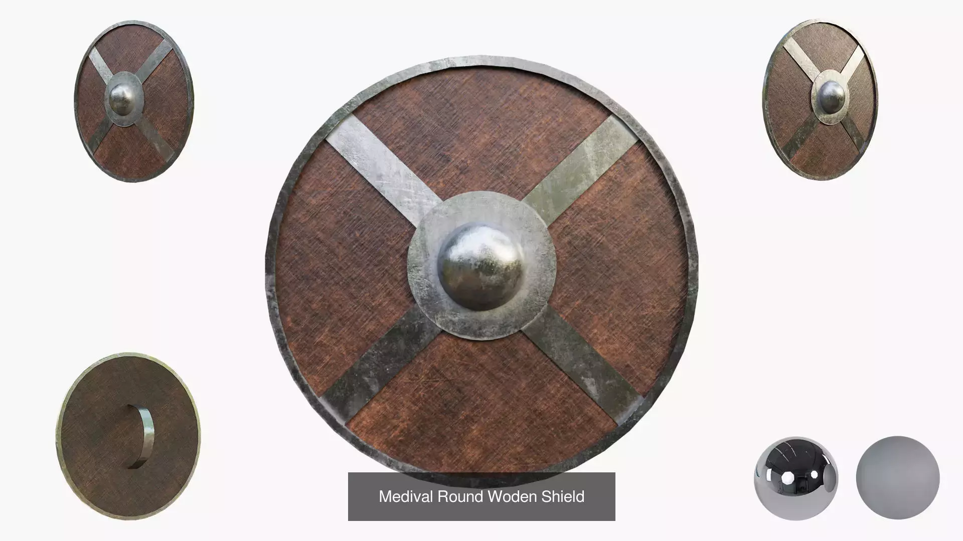 Shields 3D Model Collection_9