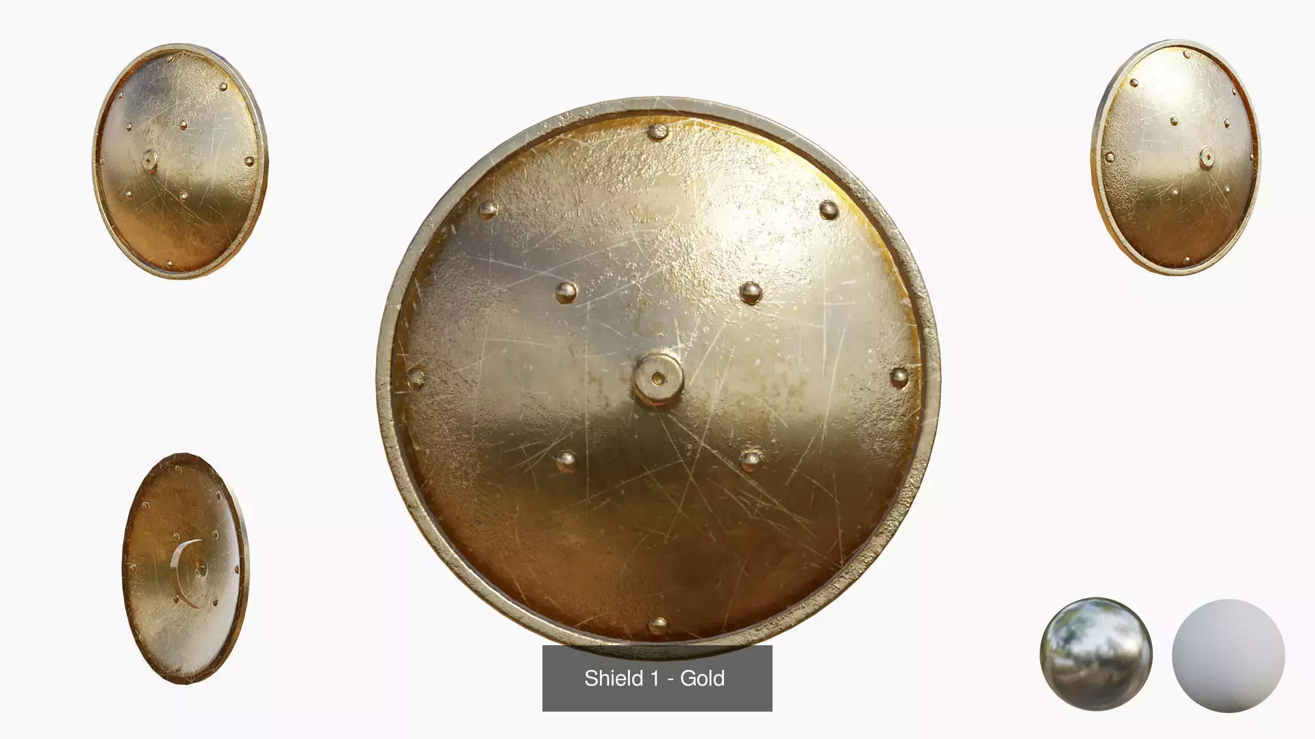 Shields 3D Model Collection_1