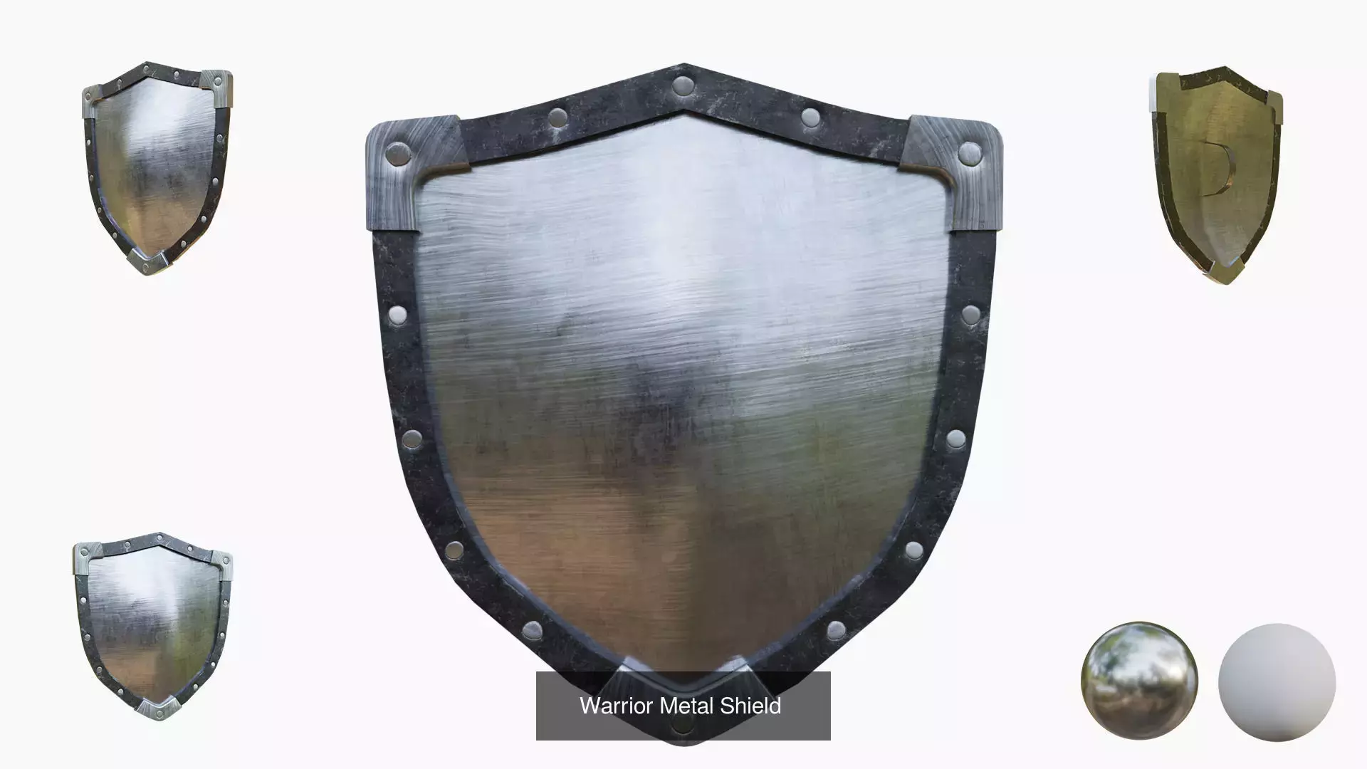 Shields 3D Model Collection_3