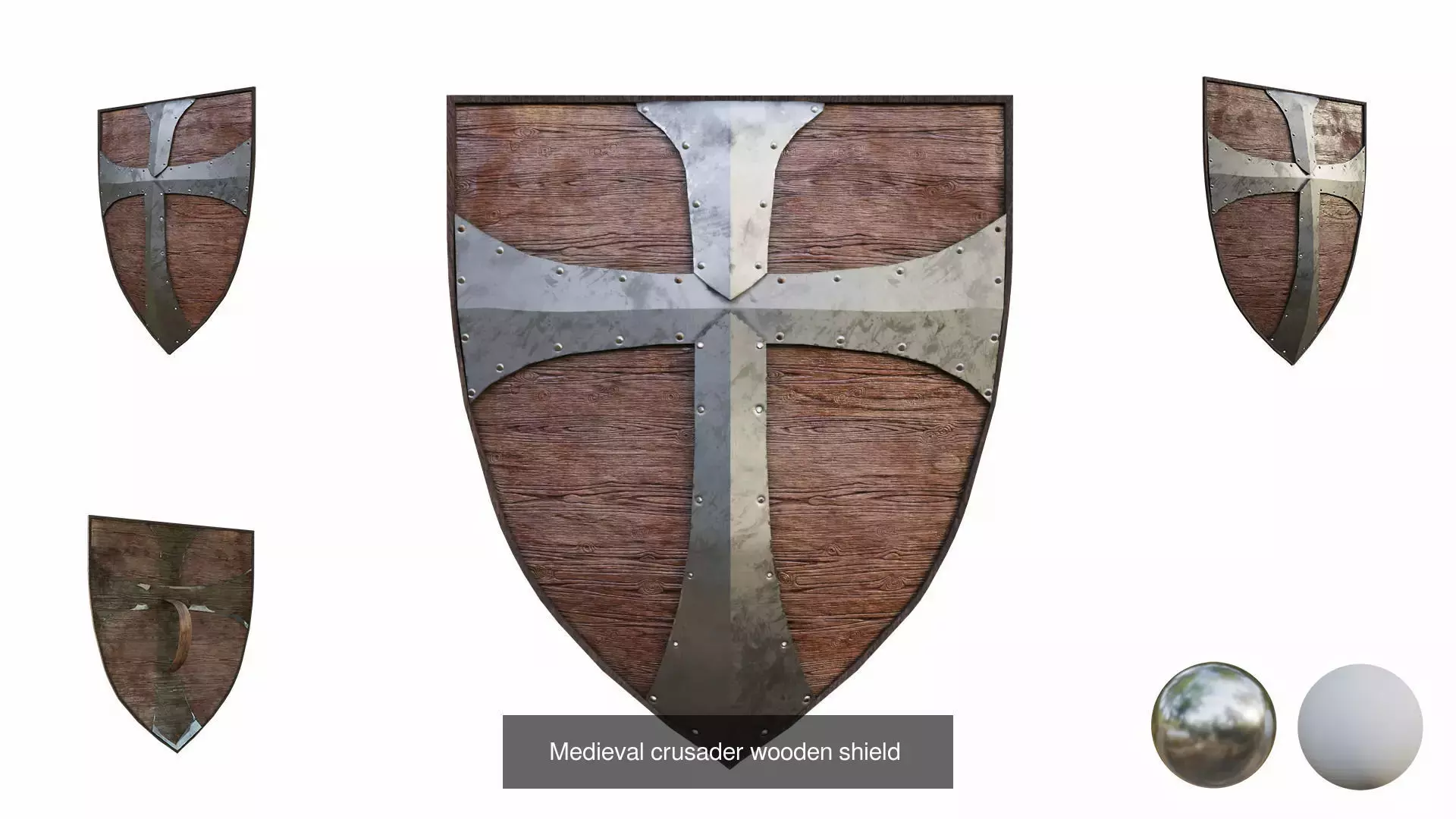Shields 3D Model Collection_4