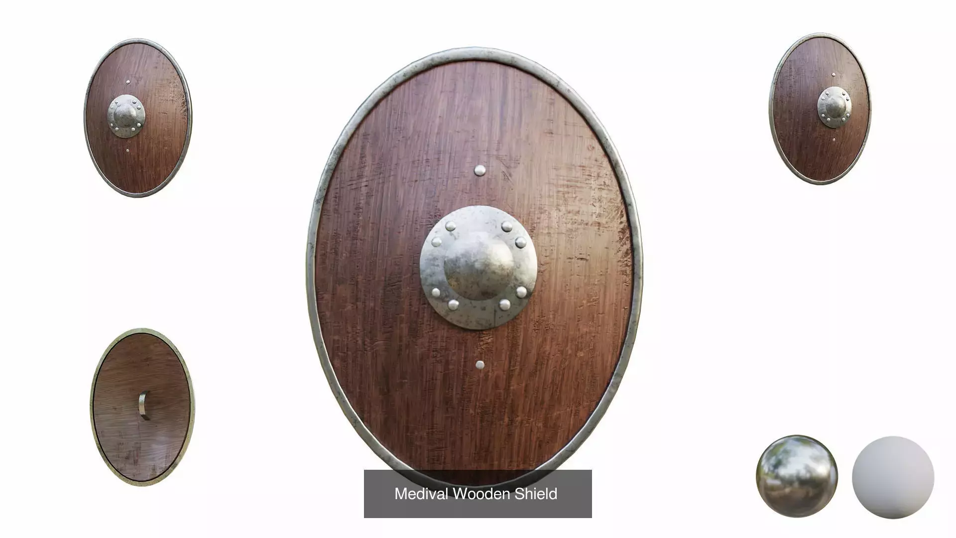 Shields 3D Model Collection_5