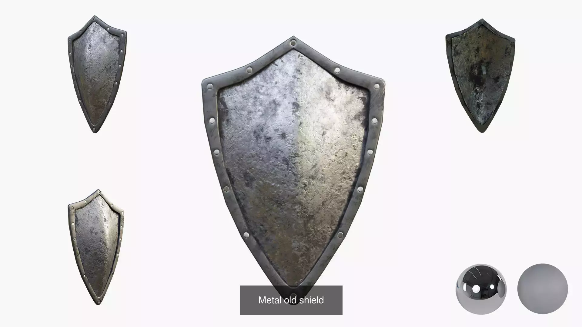 Shields 3D Model Collection_13