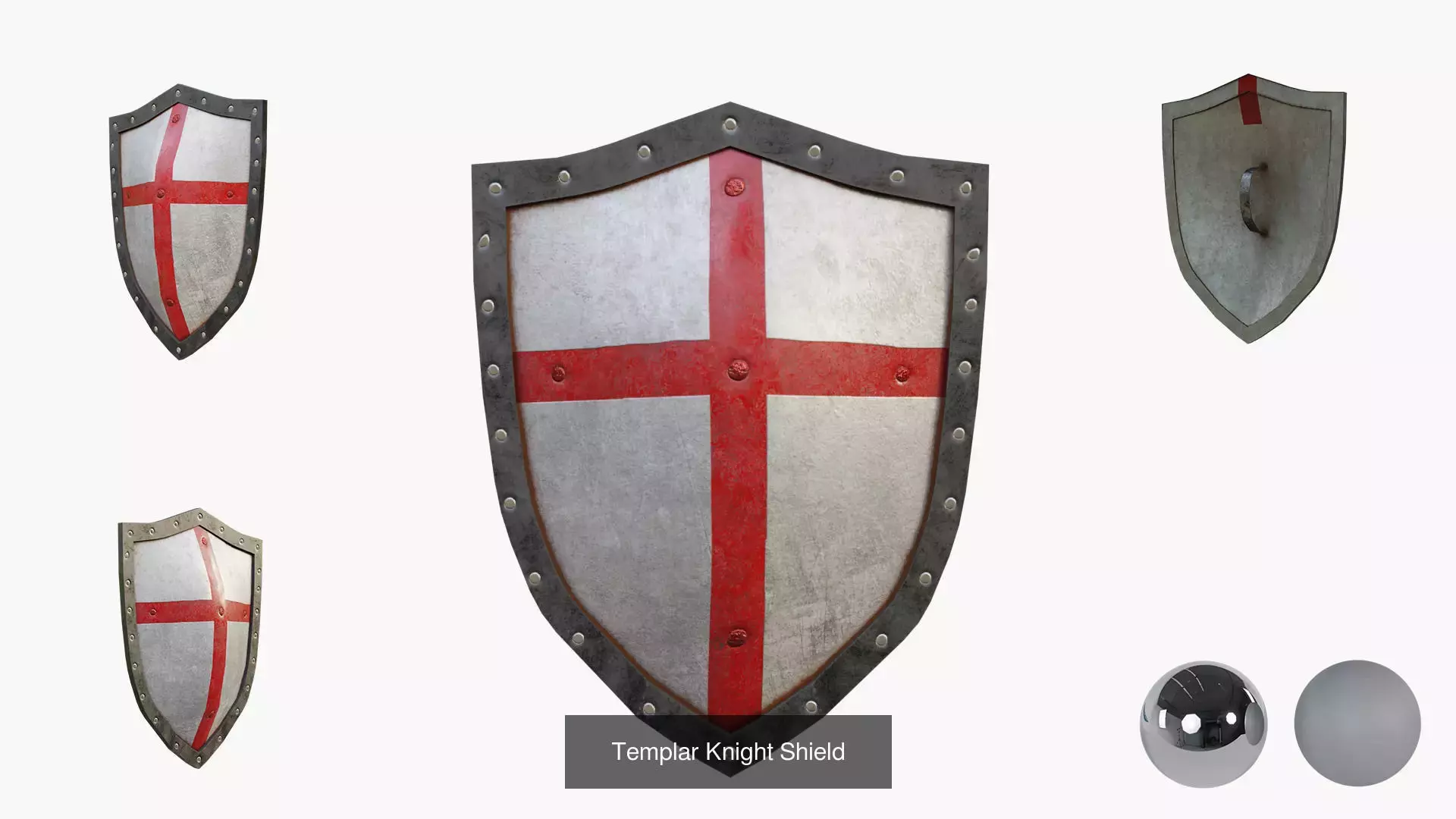 Shields 3D Model Collection_7