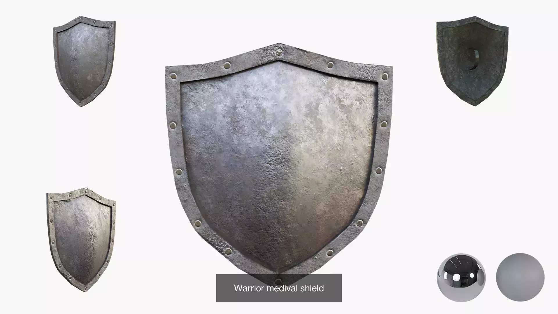 Shields 3D Model Collection_11