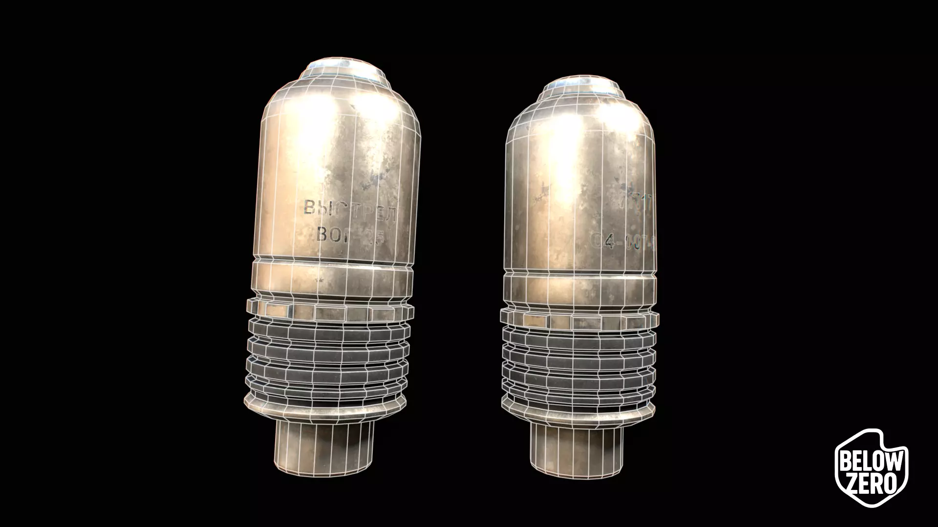 VOG-25 Low-poly 3D model_2