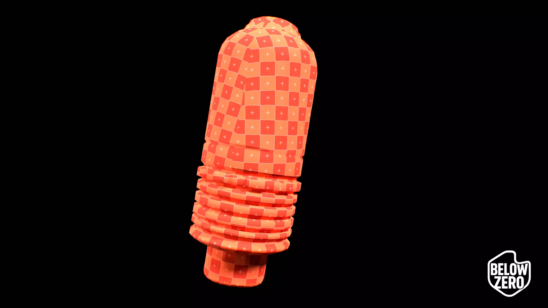 VOG-25 Low-poly 3D model_7