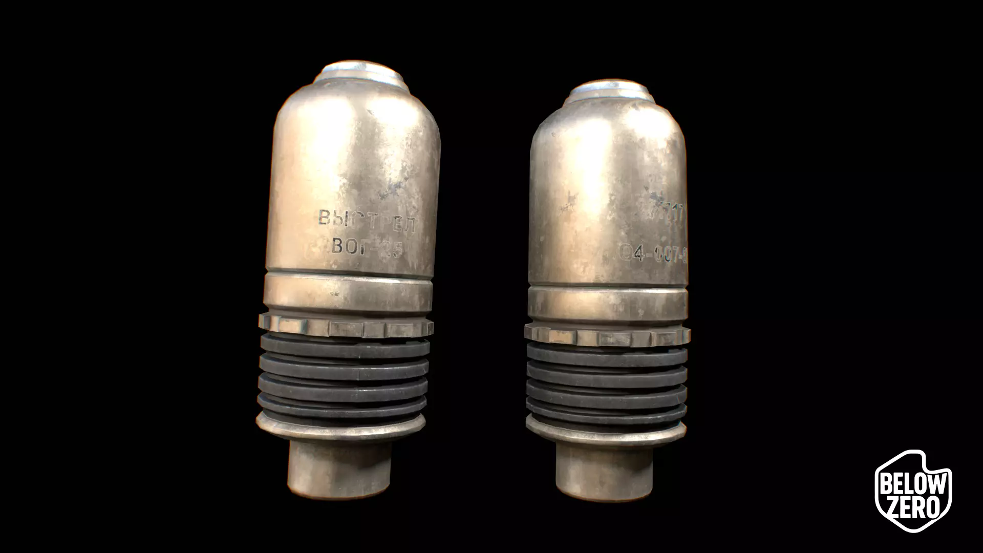 VOG-25 Low-poly 3D model_1