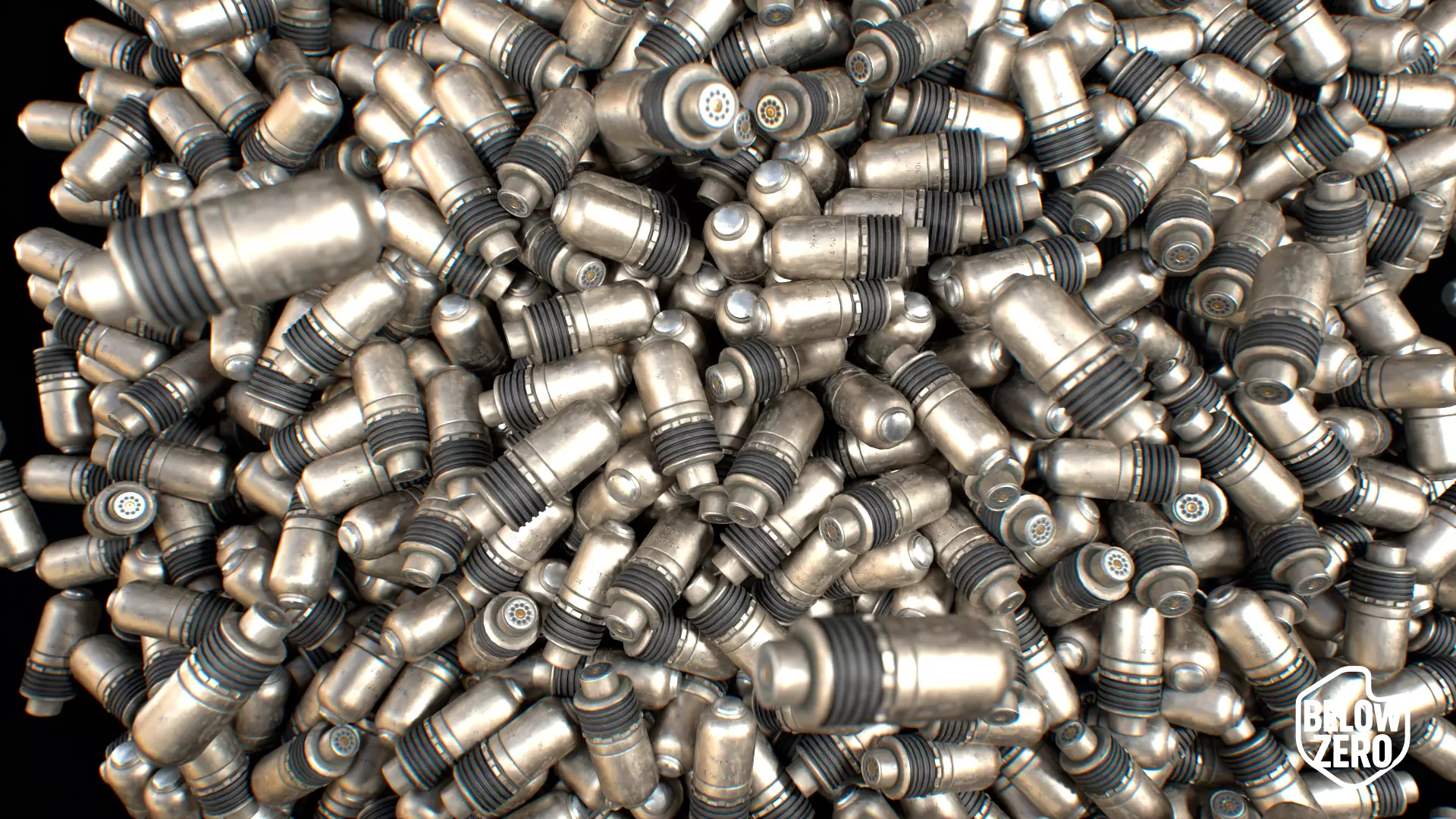 VOG-25 Low-poly 3D model_8