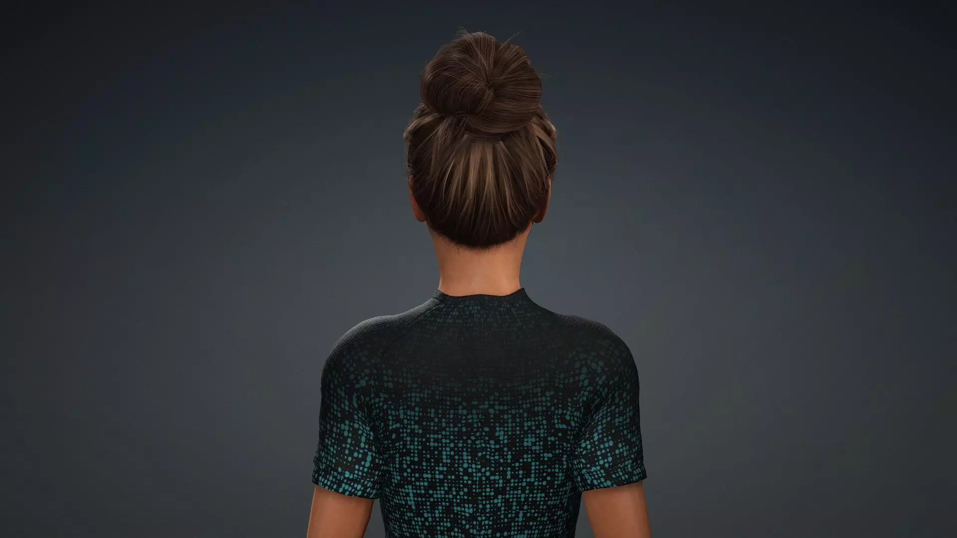 Realistic Woman 3D Model 3D model_6