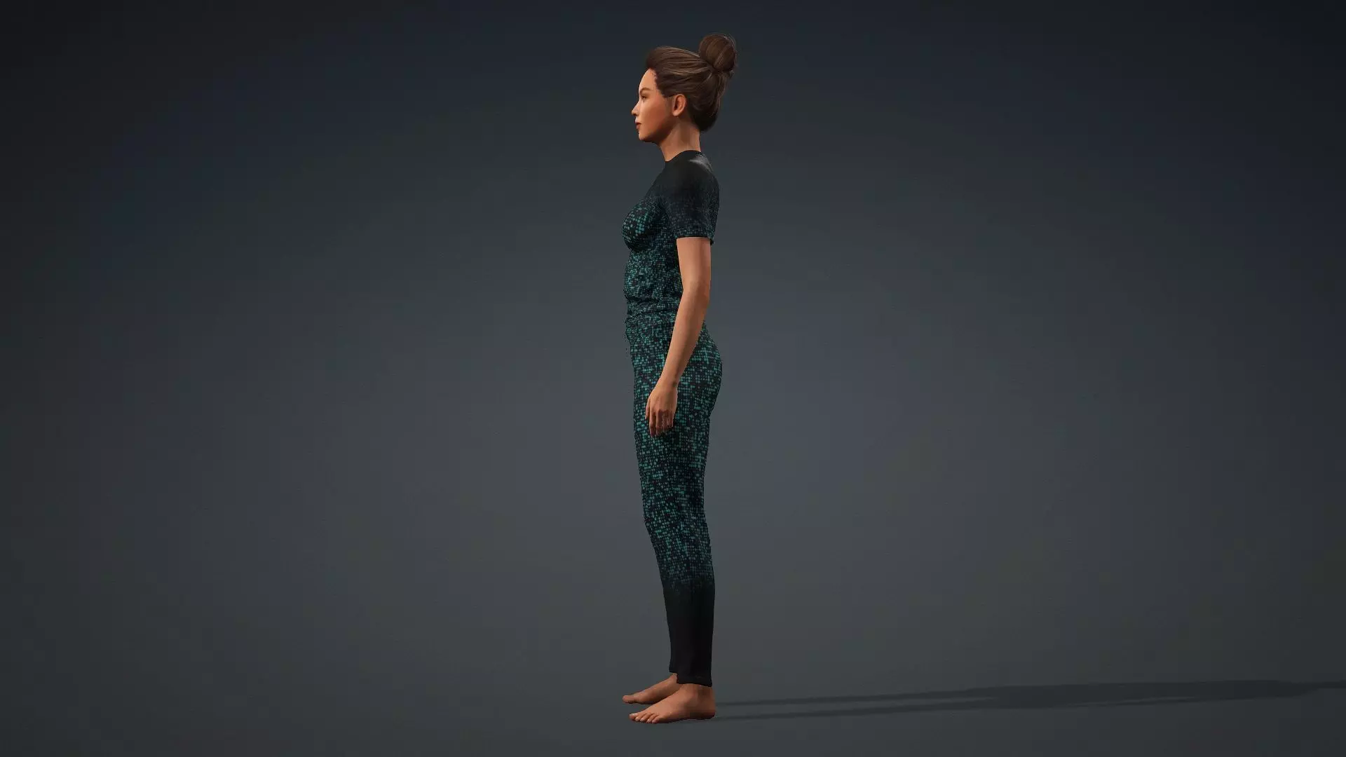Realistic Woman 3D Model 3D model_4