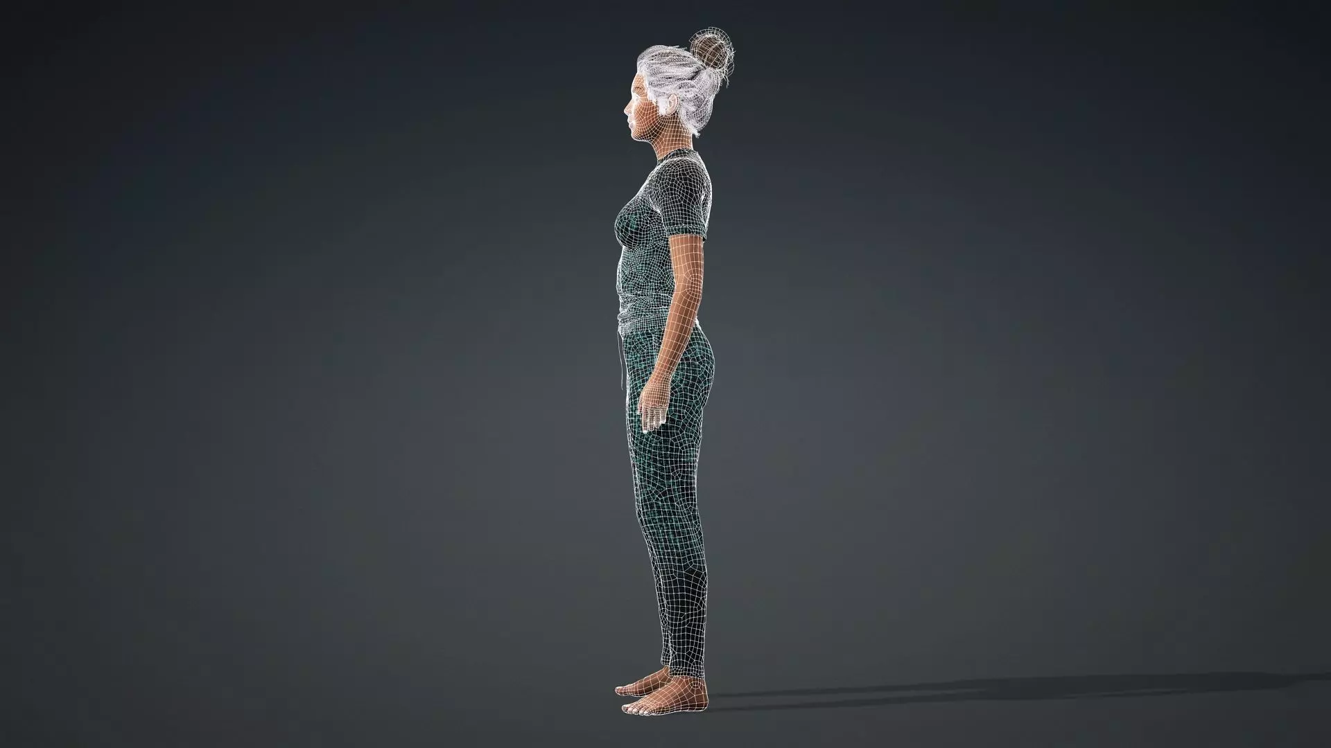 Realistic Woman 3D Model 3D model_14