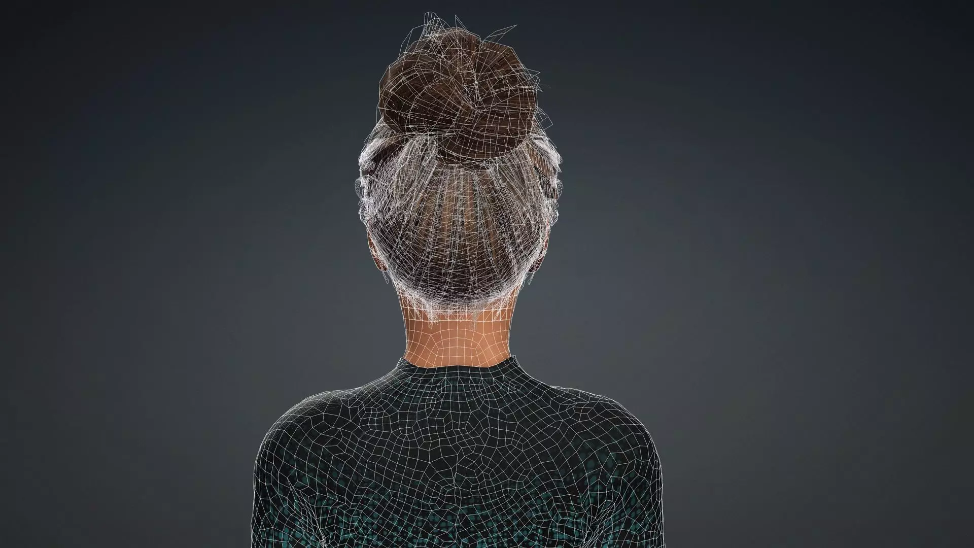 Realistic Woman 3D Model 3D model_16