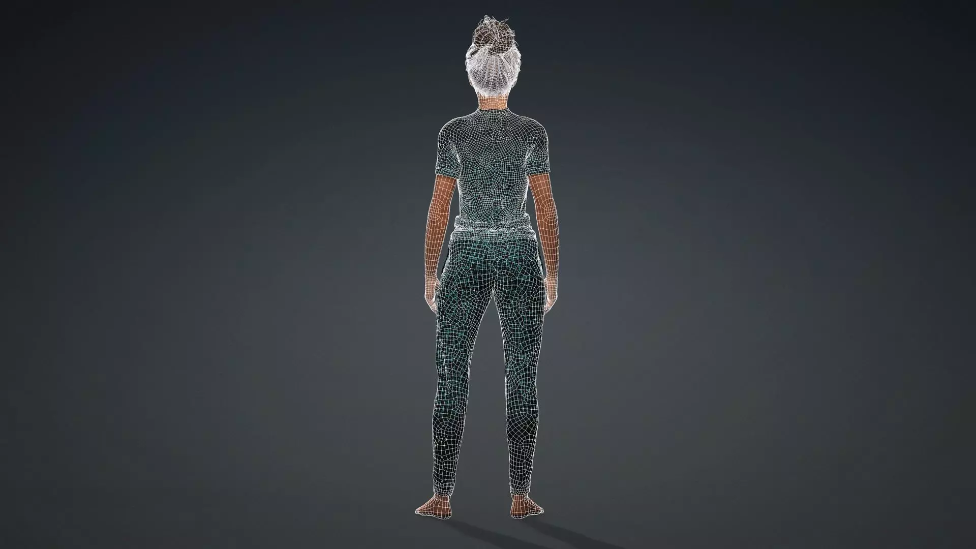 Realistic Woman 3D Model 3D model_15