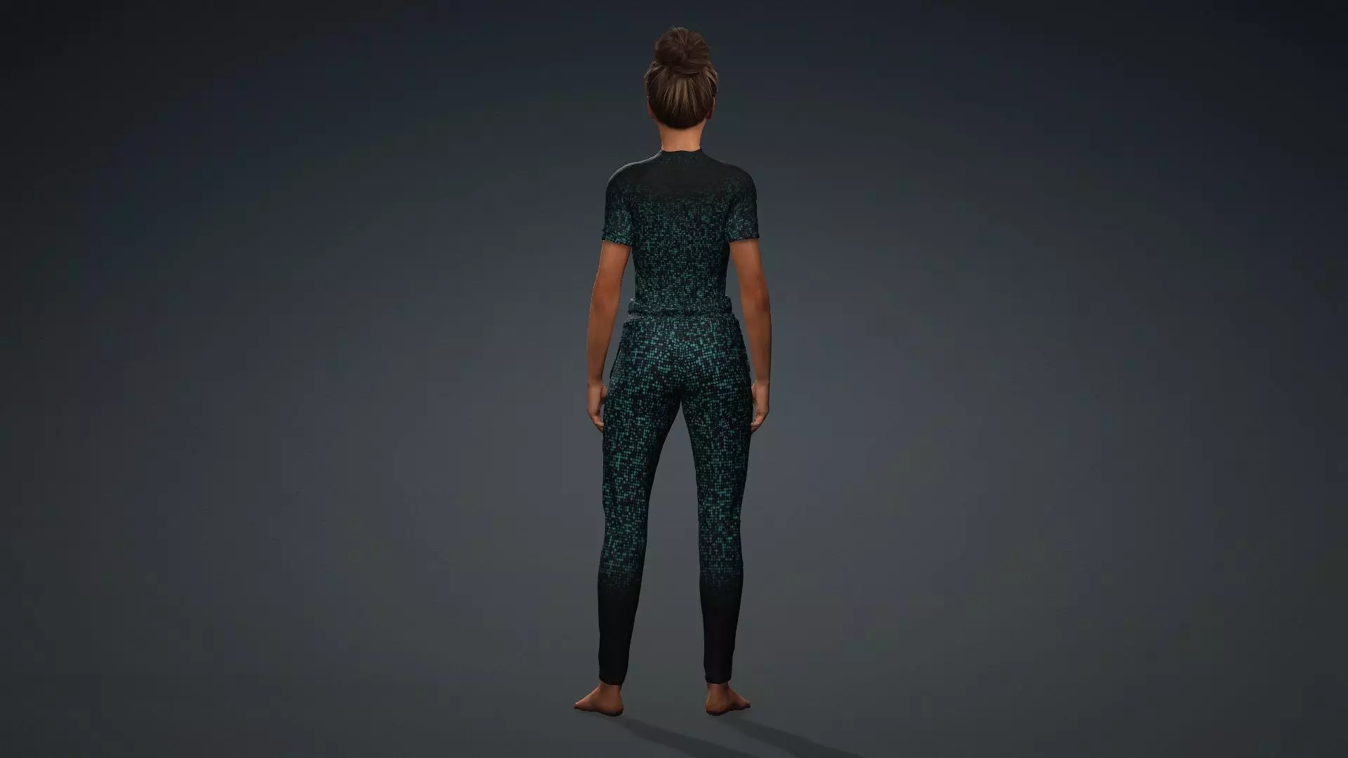 Realistic Woman 3D Model 3D model_5