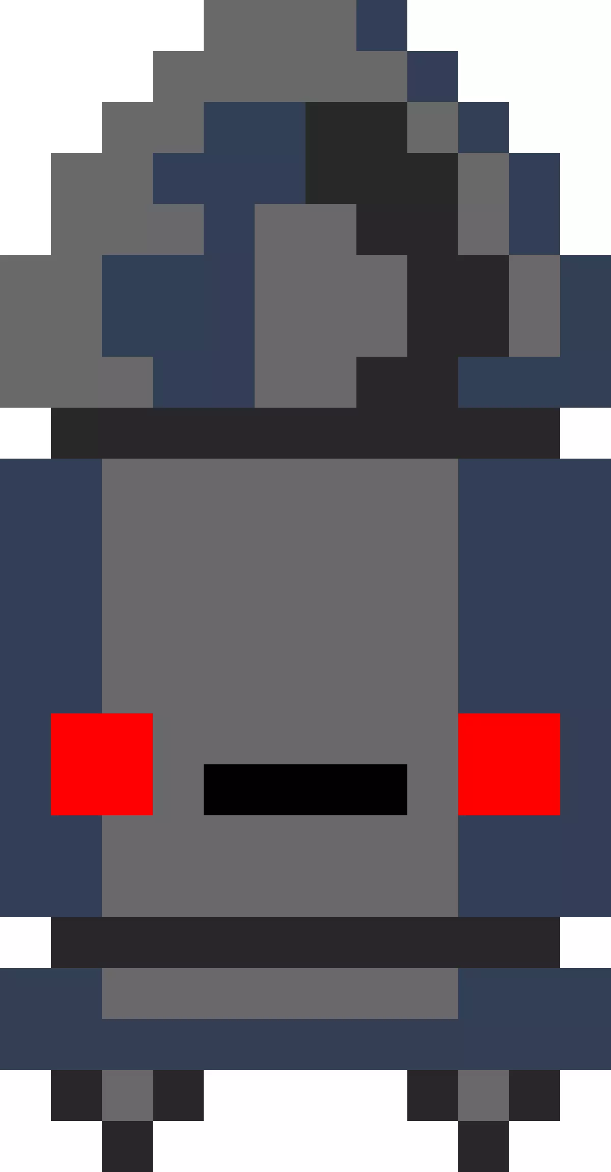 Ashen Bullet Kin Low Polly Model Free low-poly 3D model Free low-poly 3D model_6