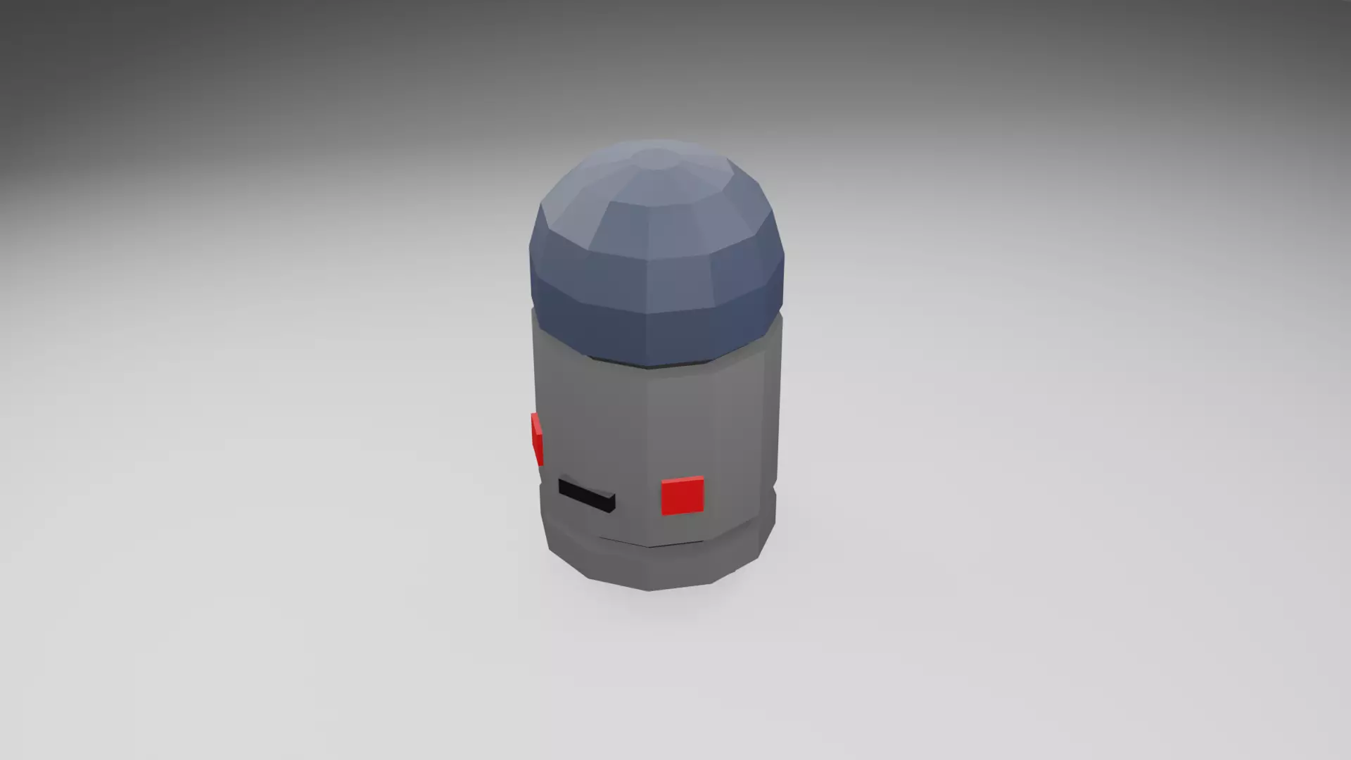 Ashen Bullet Kin Low Polly Model Free low-poly 3D model Free low-poly 3D model_1