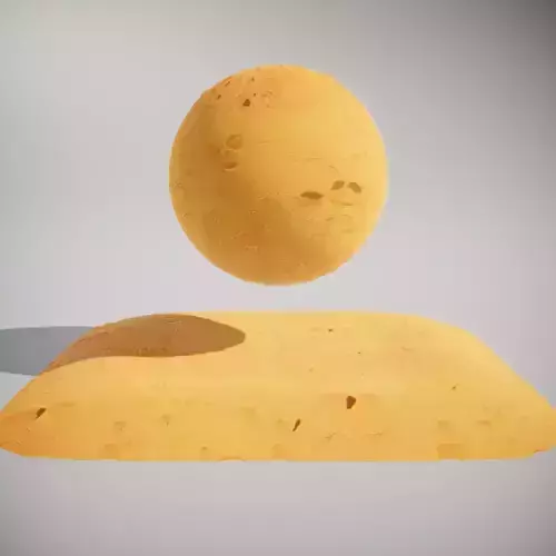 HQ PBR Textures Set Cracked Orange Rough Plaster