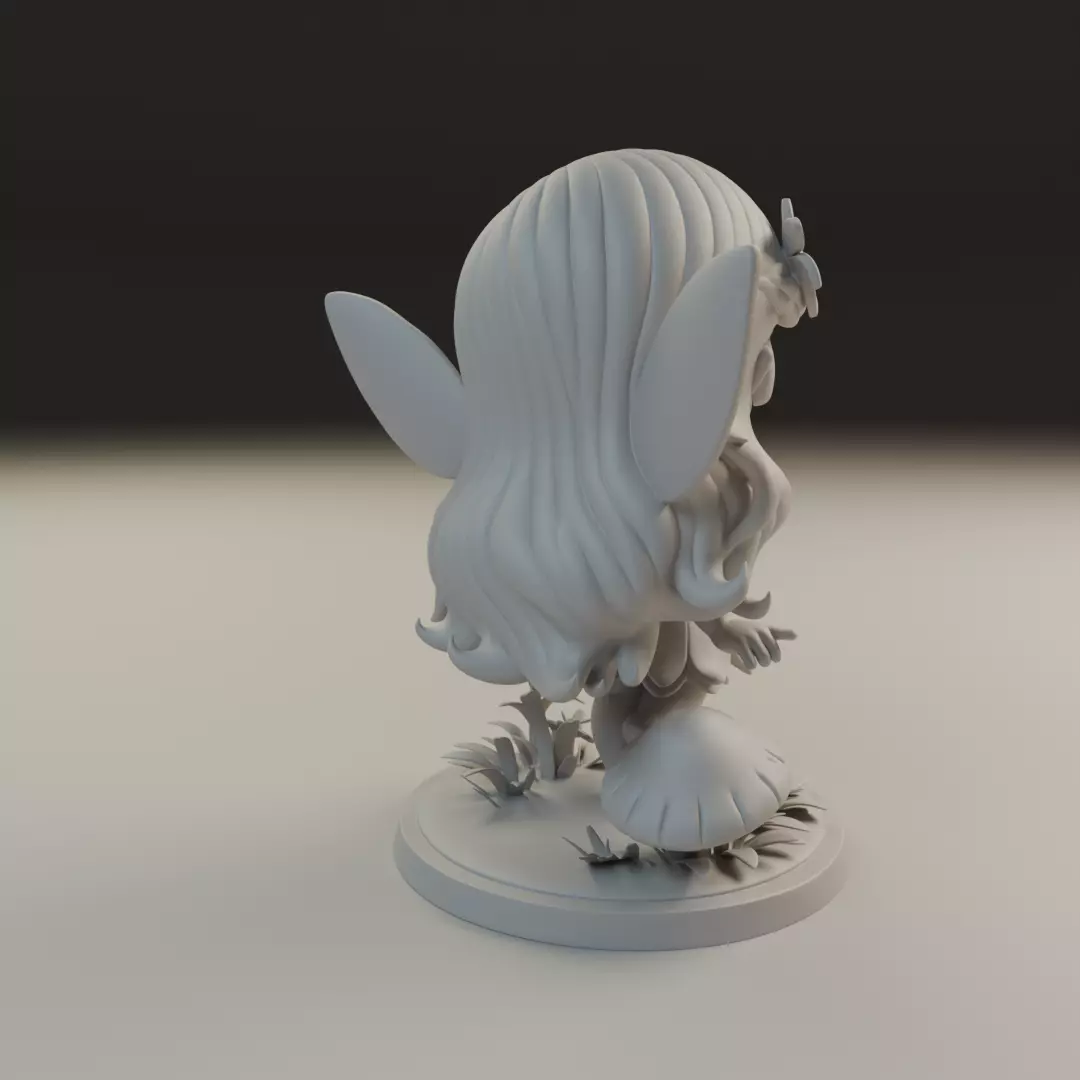 chibi fairy 3D print model_13