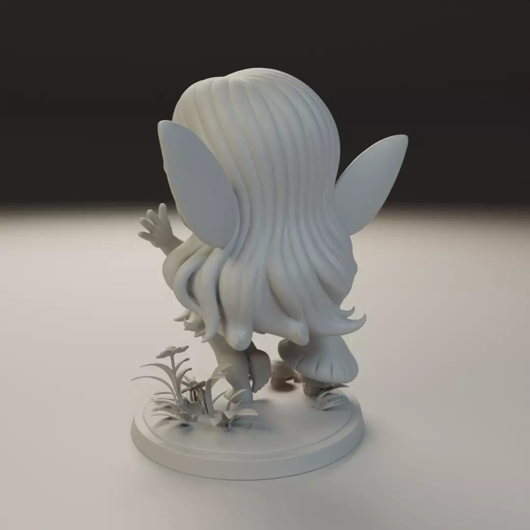 chibi fairy 3D print model_7