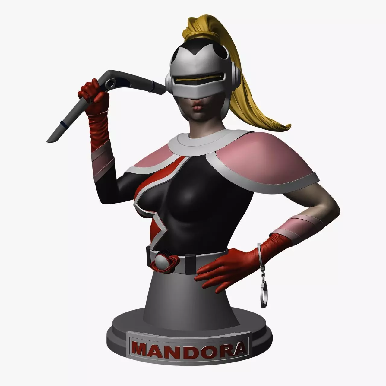 Mandora The Evil ChaserThundercats STL files 3D printing 3D print model_8