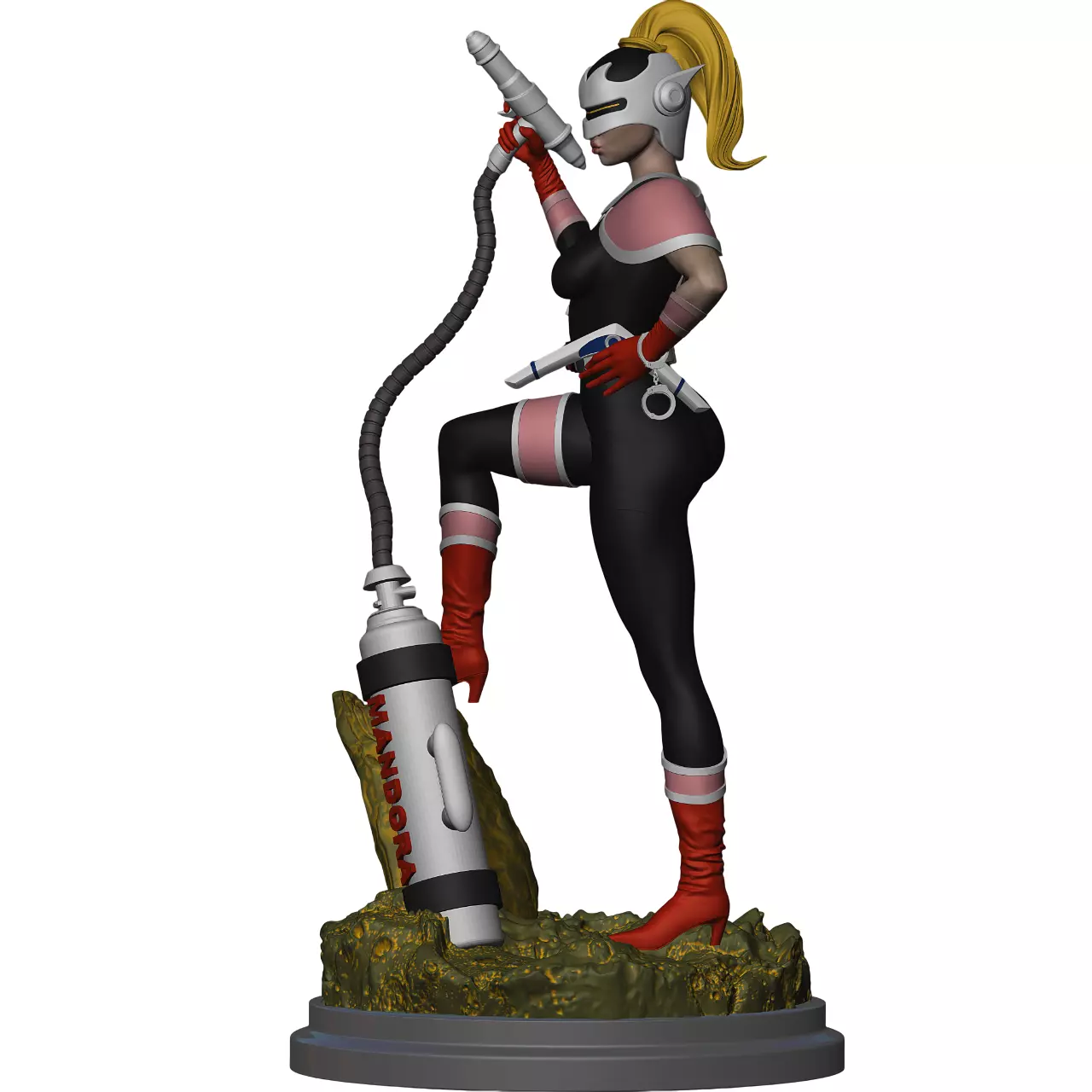 Mandora The Evil ChaserThundercats STL files 3D printing 3D print model_2