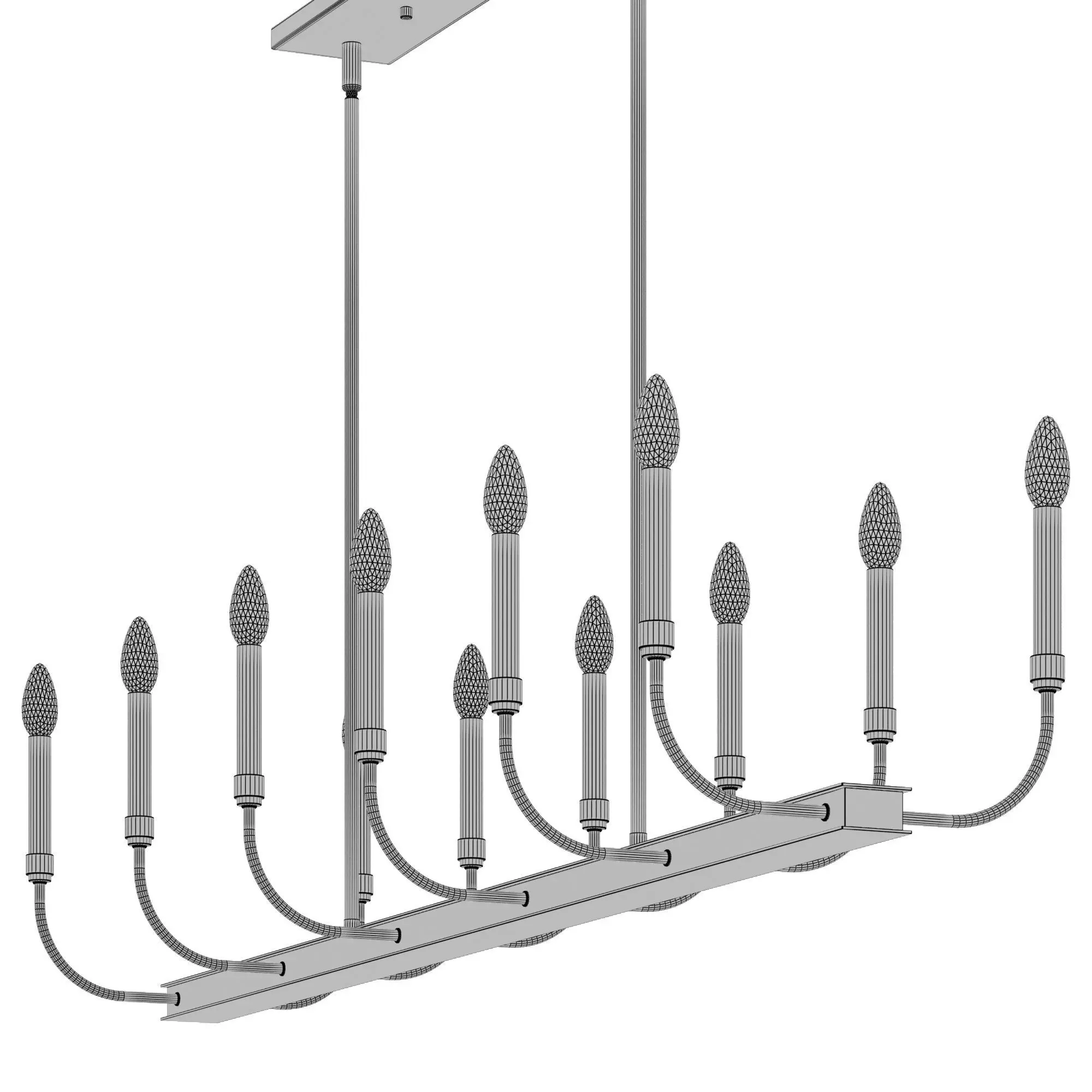 Z-lite Haylie Pendant Light 3D model_7