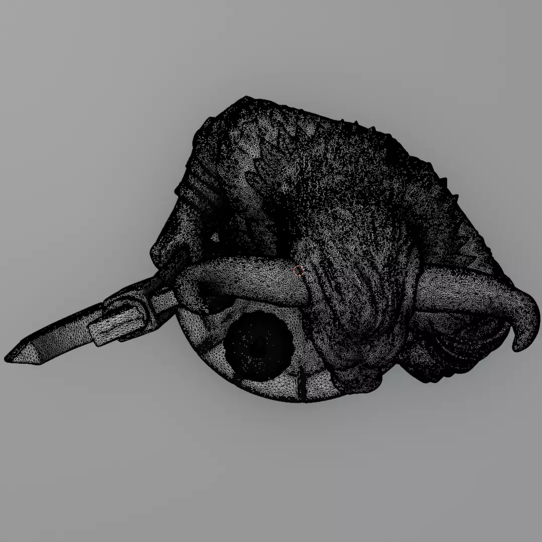 Halloween Minotaur Figurine 3D model for 3D printing 3D print model_13