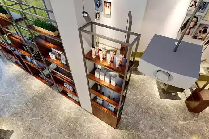 Modern hair salon hairdressing - Salon equipment