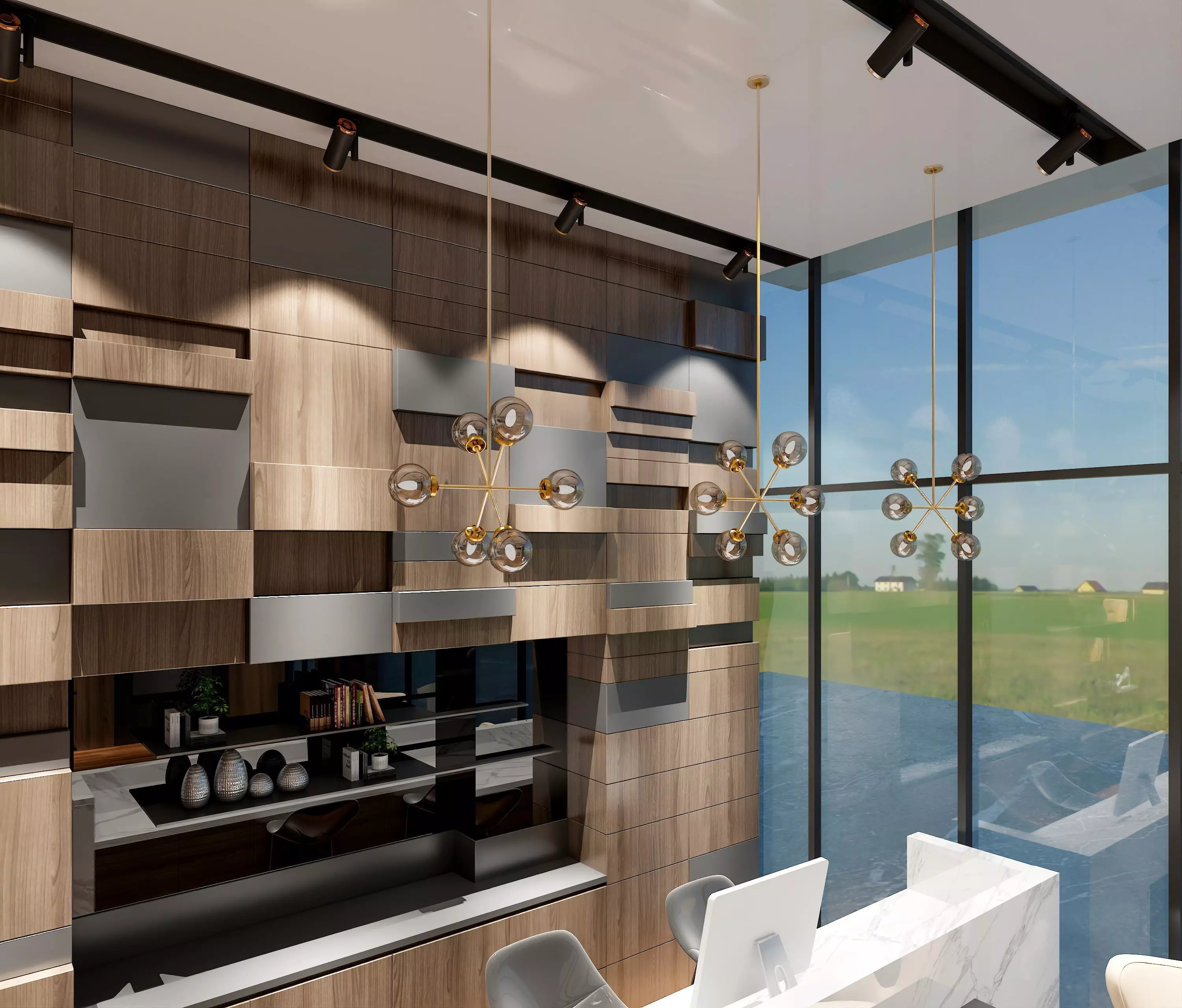 Beauty parlour appliances and furniture 3D model_12