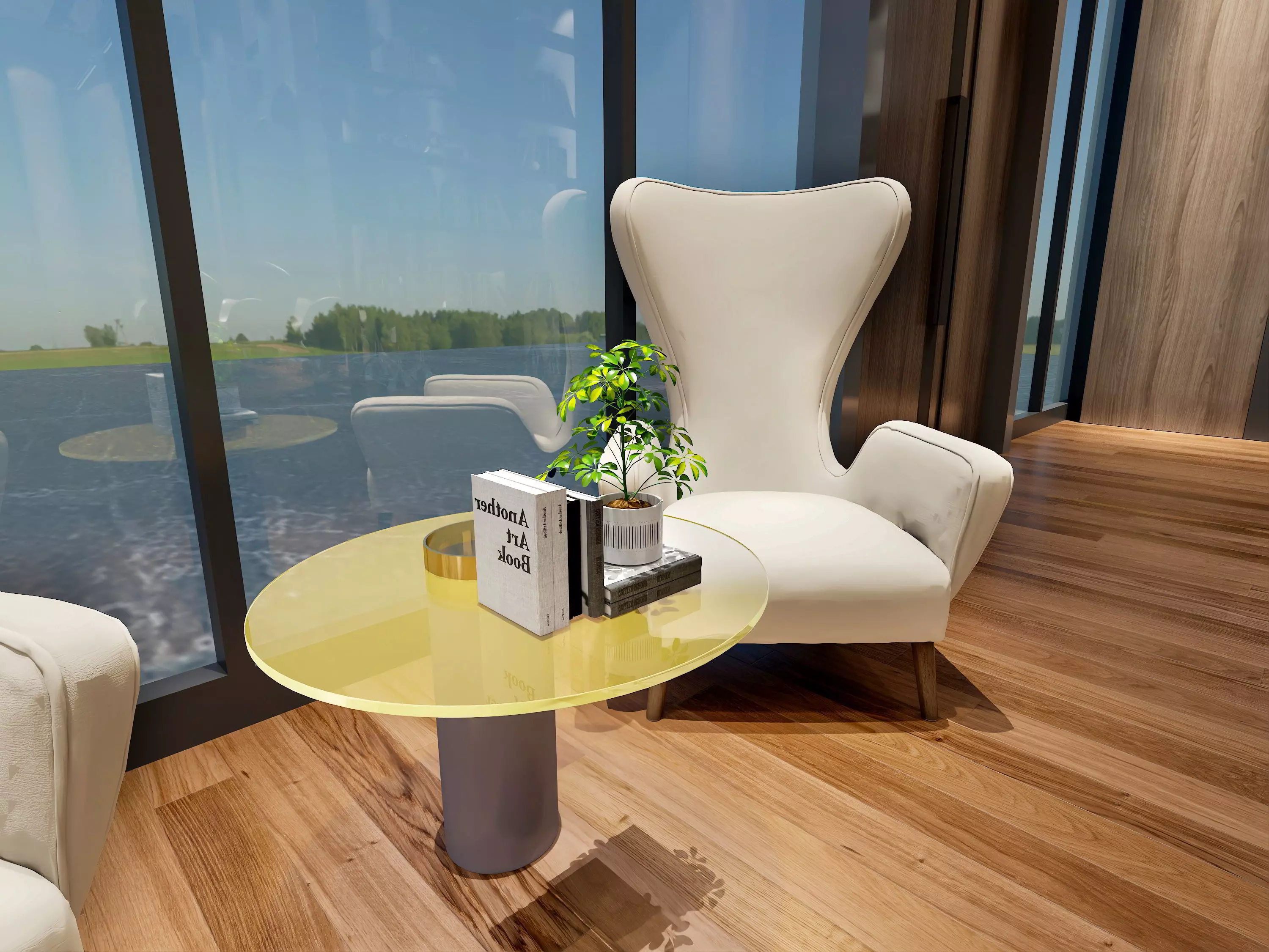 Beauty parlour appliances and furniture 3D model_6