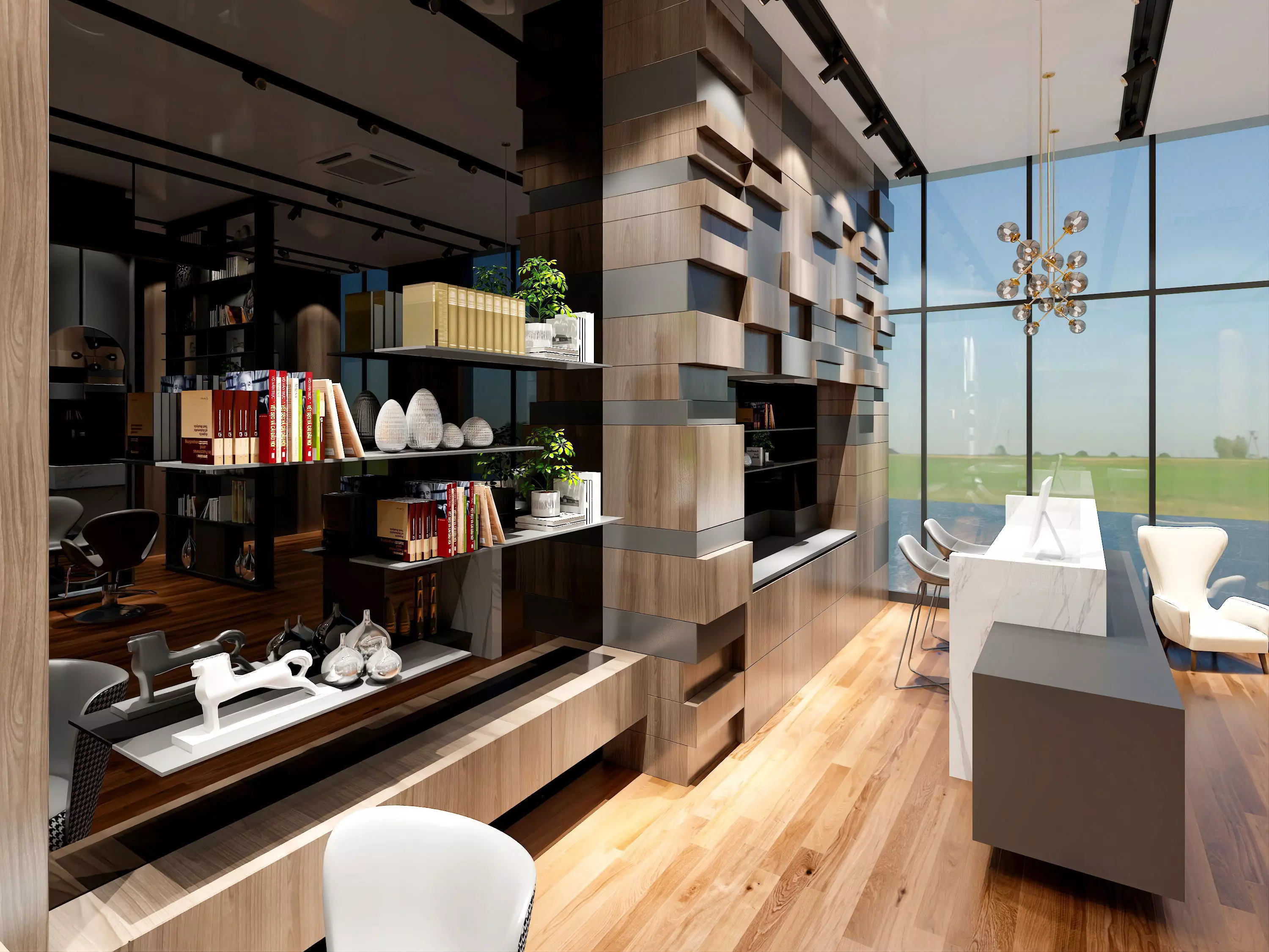 Beauty parlour appliances and furniture 3D model_18