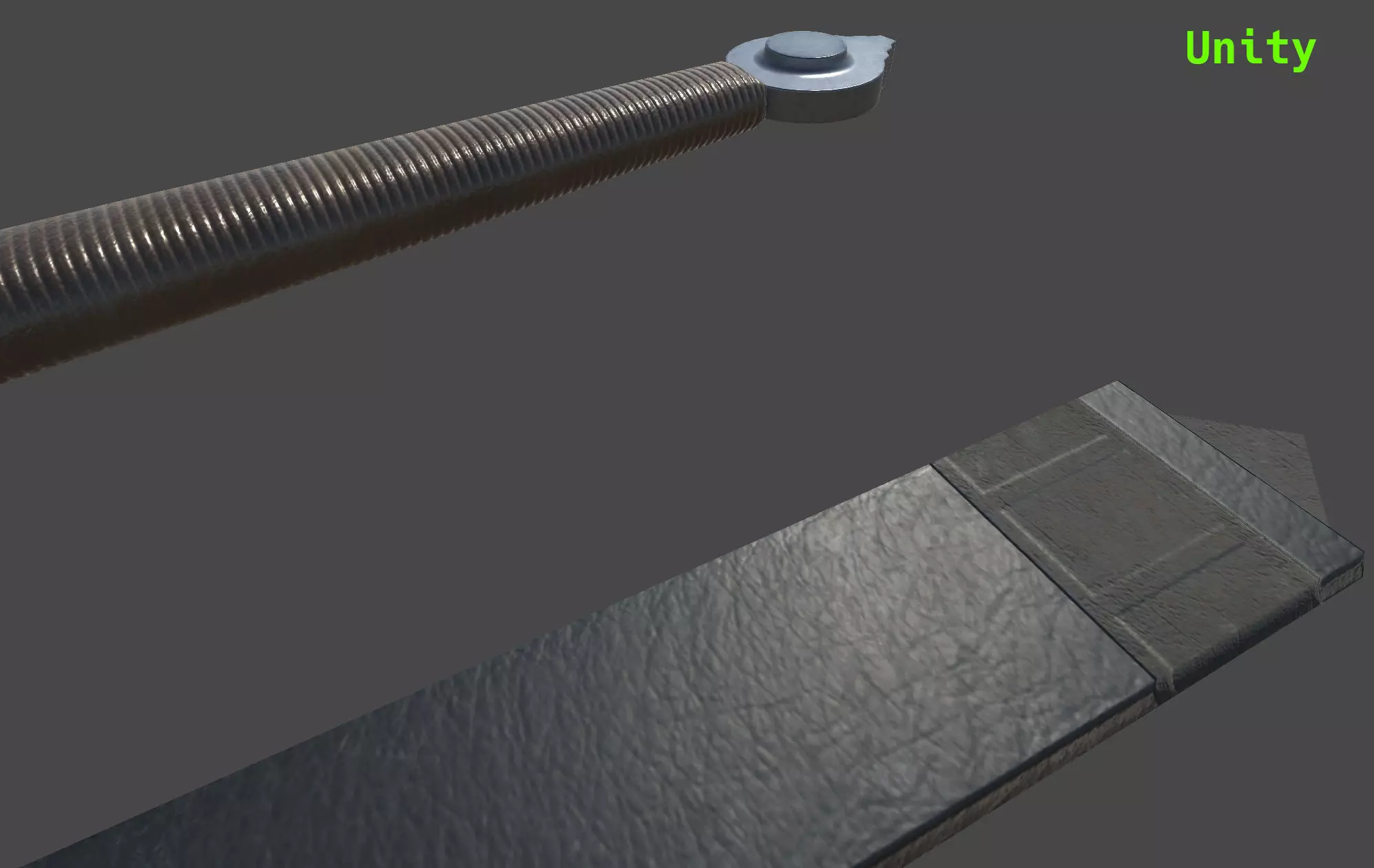 Claymore Low-poly 3D model_15