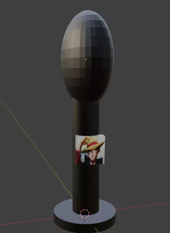 Luffy Hat Headphone Stand 3D print model