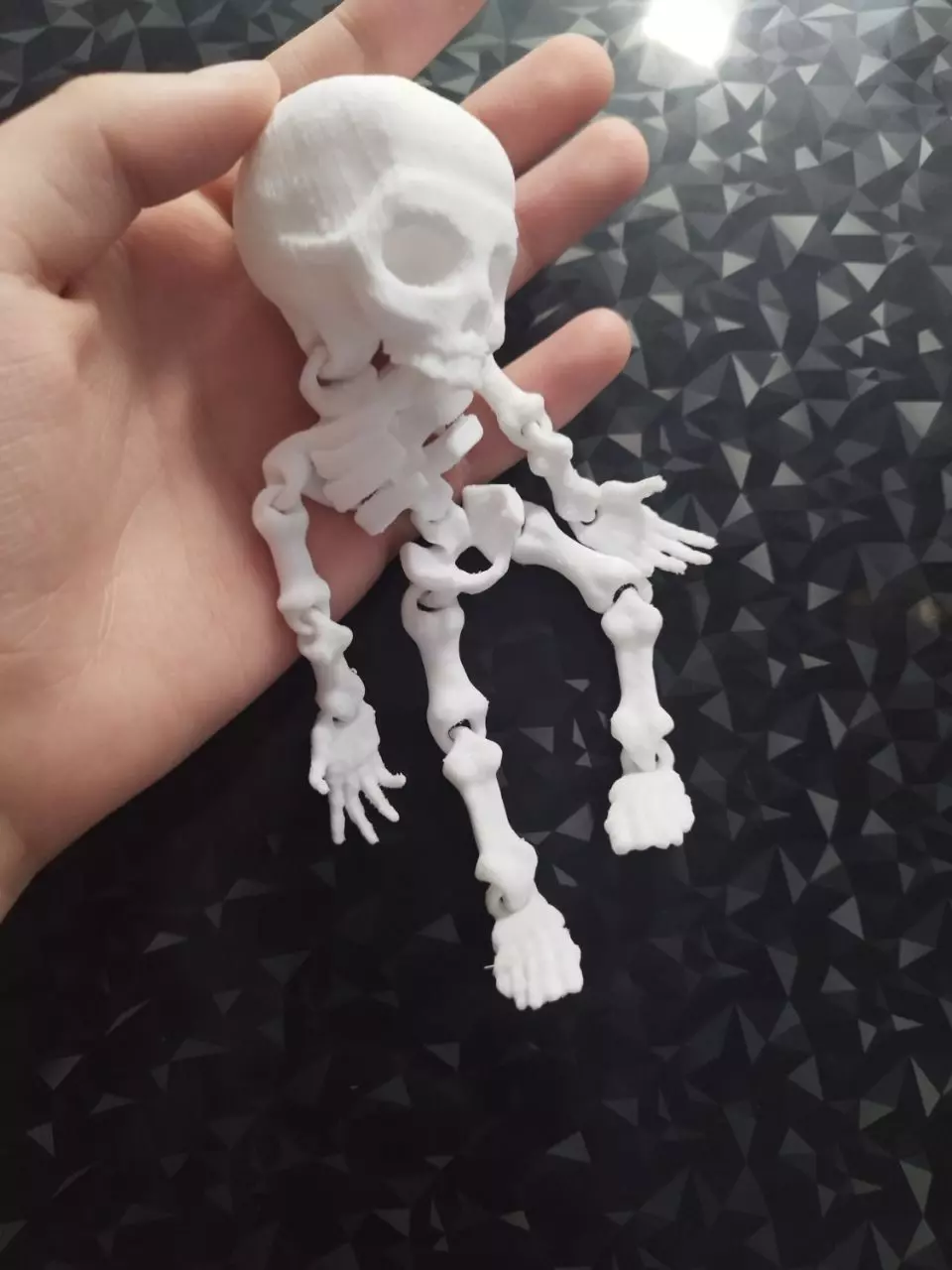 OBJ STL model of skeleton Larry ClashRoyale h alloween-challenge 3D print model_1