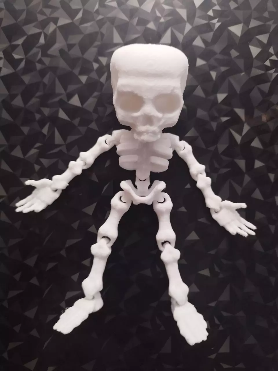 OBJ STL model of skeleton Larry ClashRoyale h alloween-challenge 3D print model_2