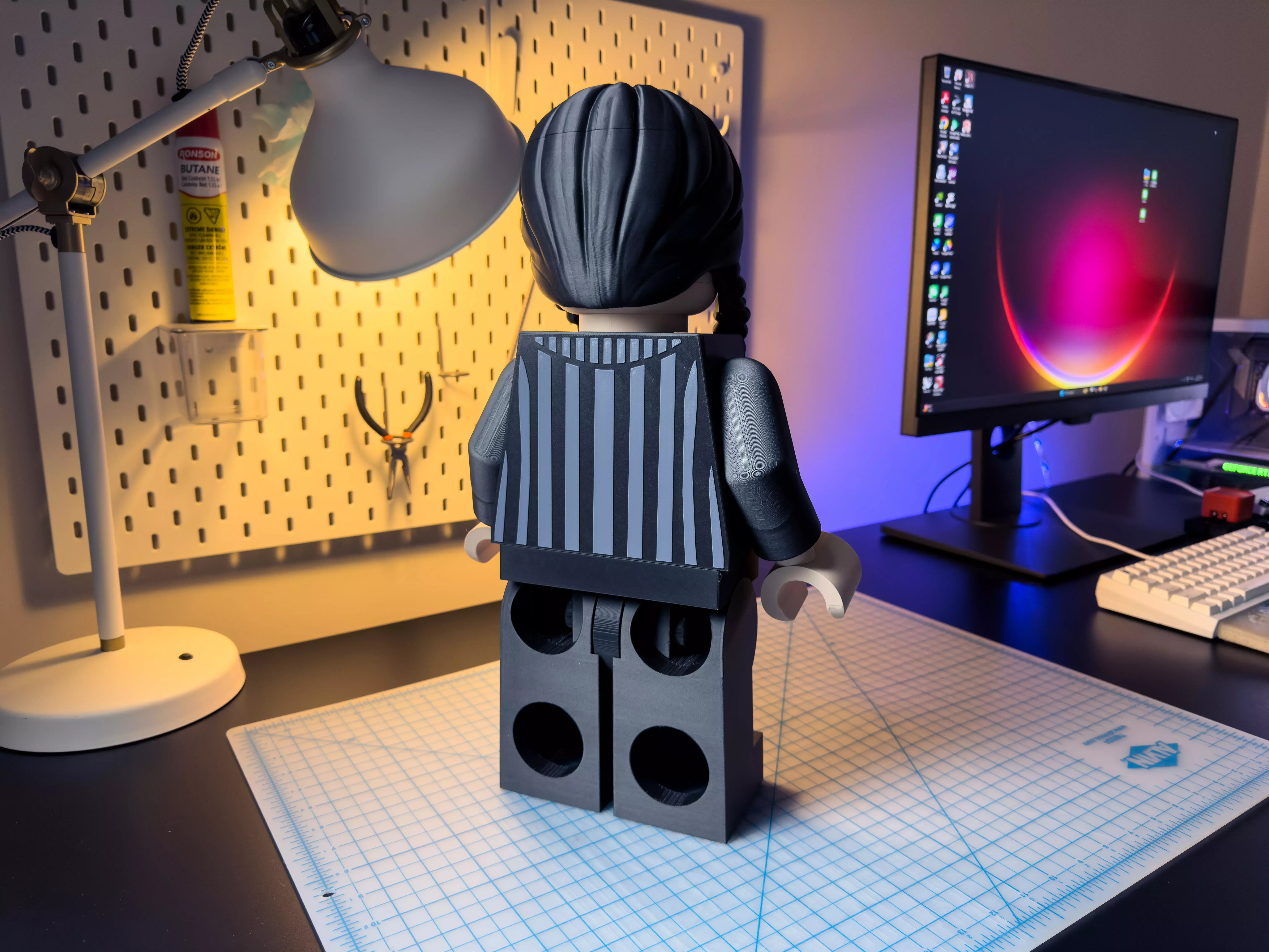 The Wednesday Modular Figure 3D print model_4