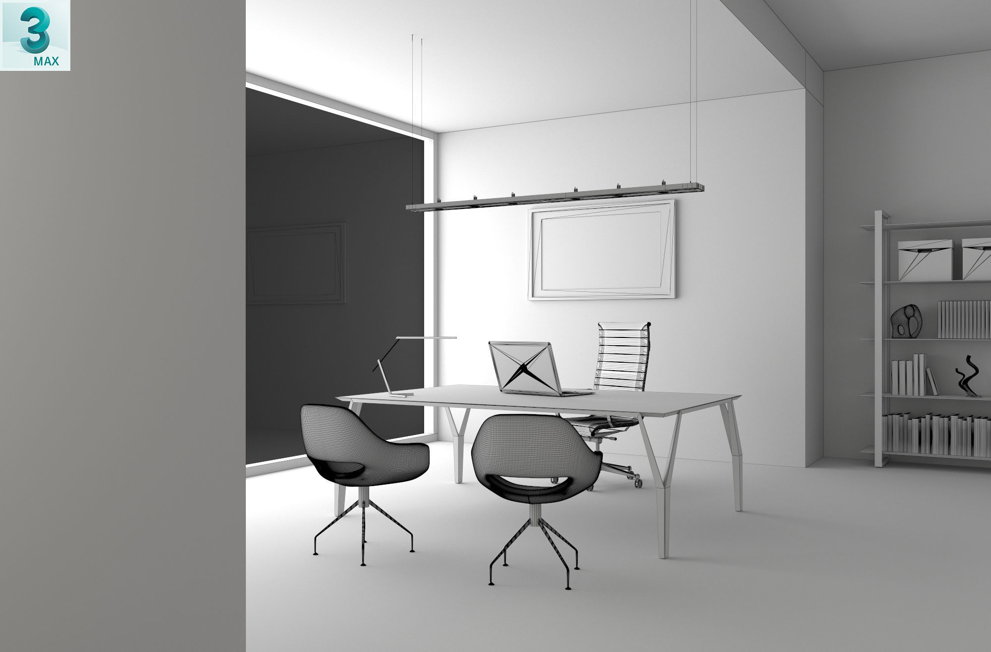 the boss office 3D model_18