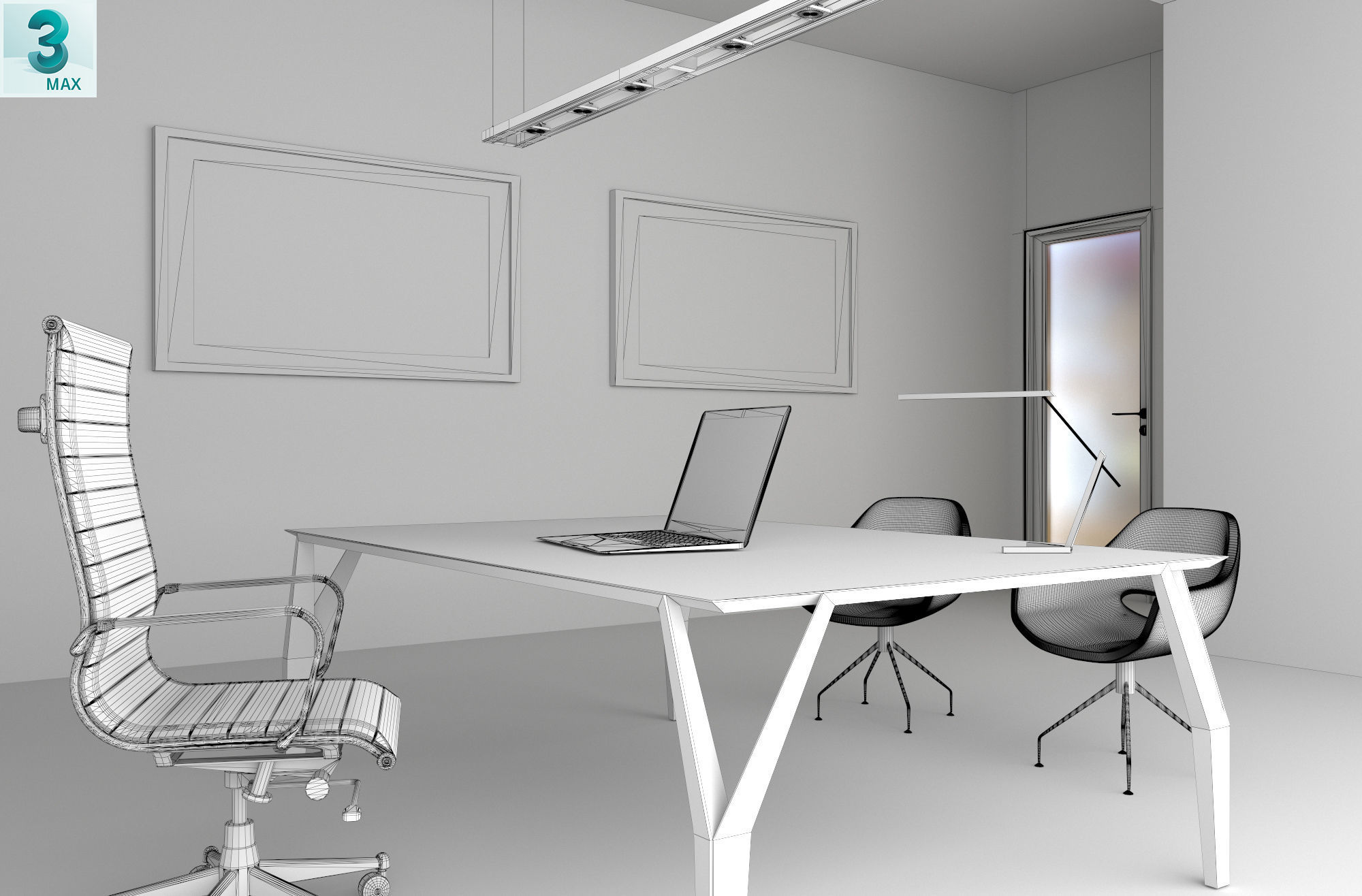 the boss office 3D model_19