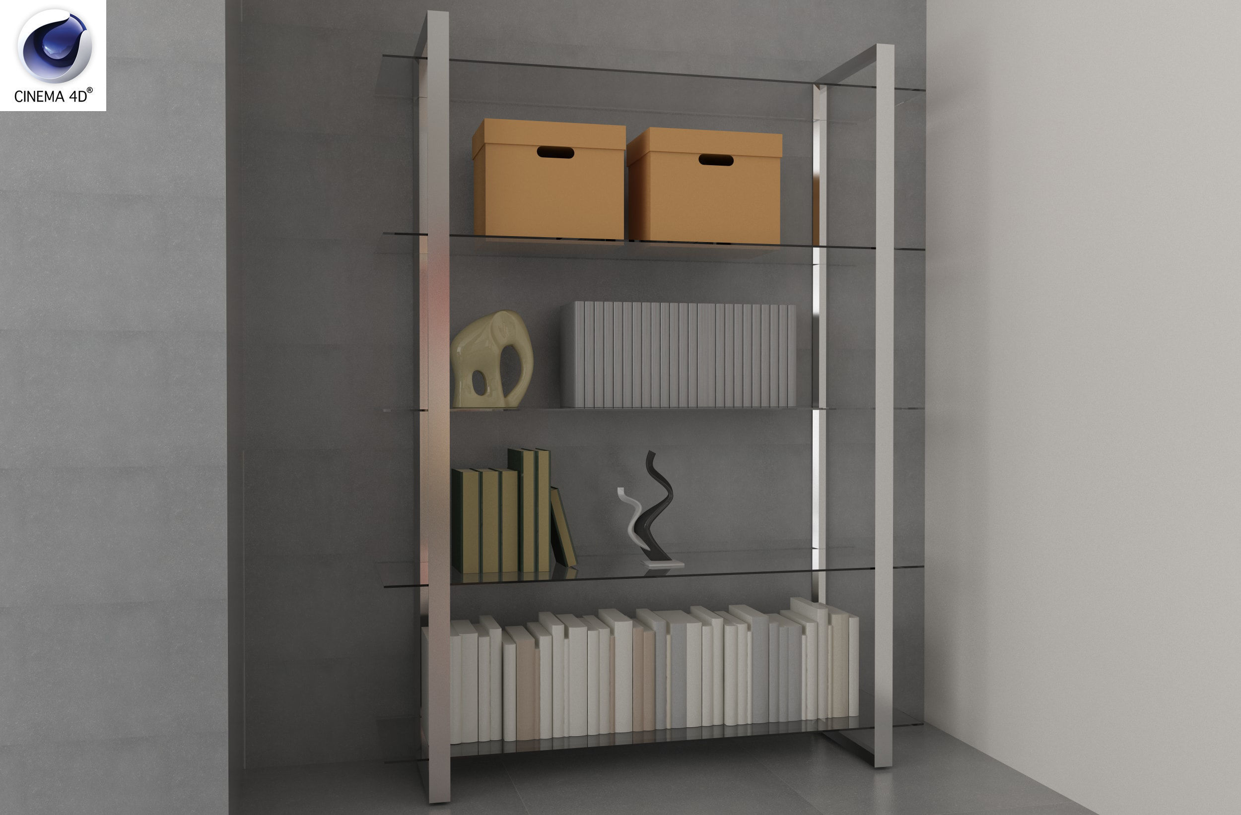 the boss office 3D model_6