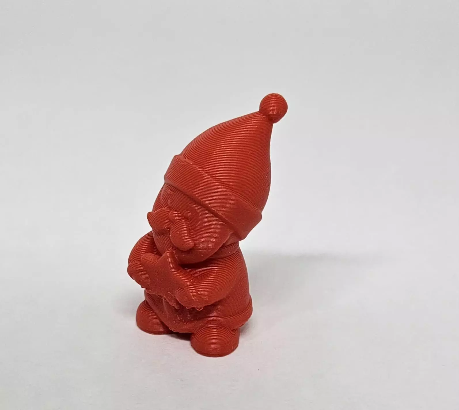 Cute Santa Claus Star 3D print model_11