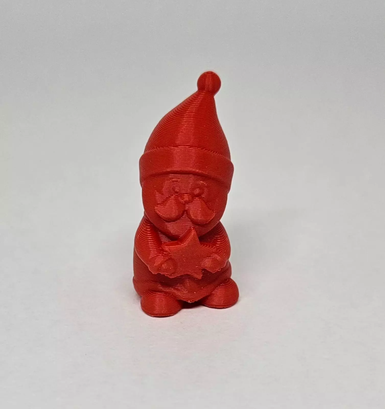 Cute Santa Claus Star 3D print model_12